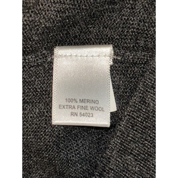 Banana Republic Mens XL Argyle Sweater V Neck Merino Wool Preppy Old Money - Picture 7 of 13